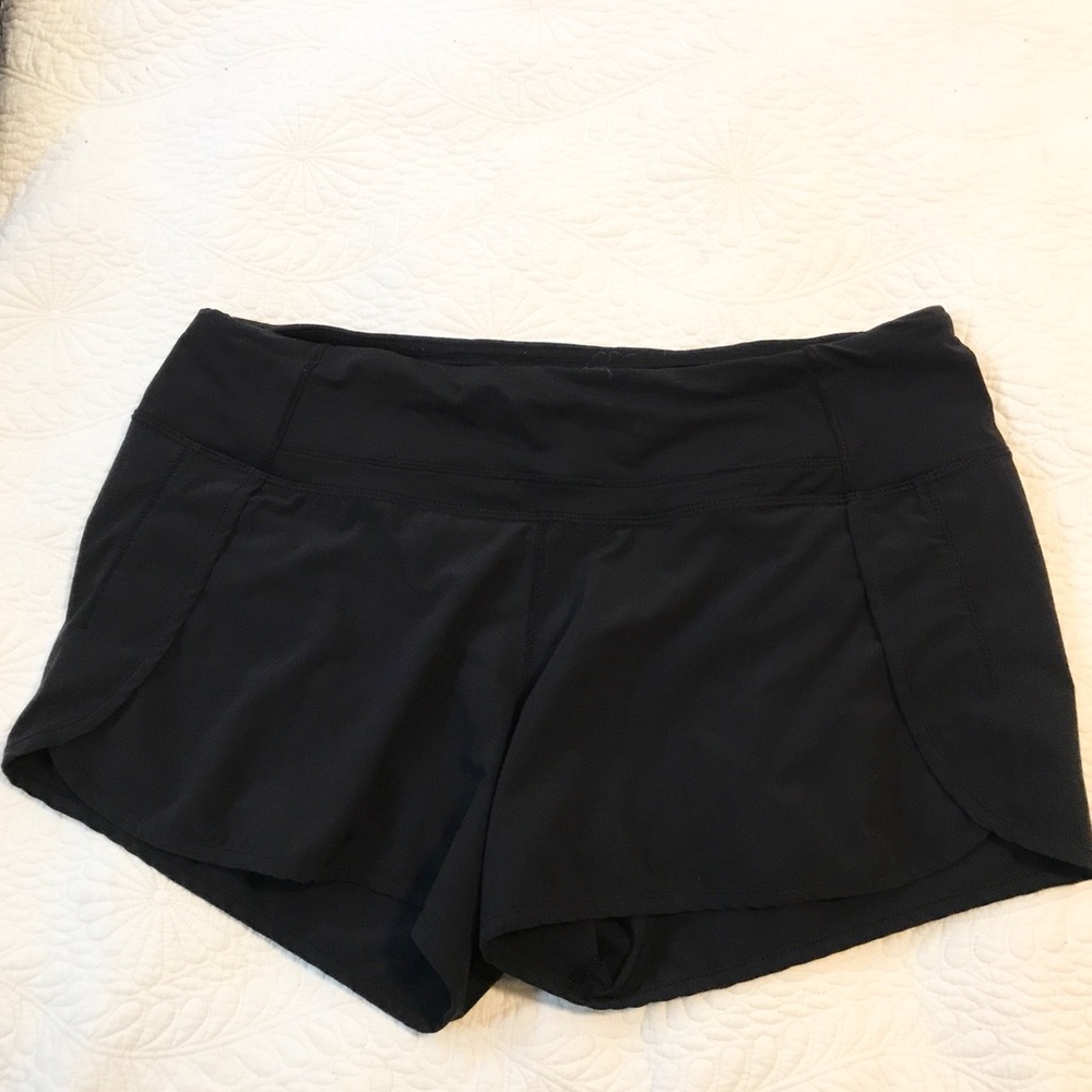 Run Times Short *4-way Stretch 4” Black